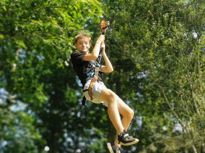 Aventure Parc - Bosdarros - Tyroliennes à GoGo 