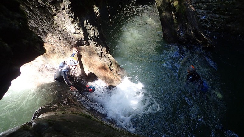 Eau-Sud-canyoning - Sainte- Engrâce