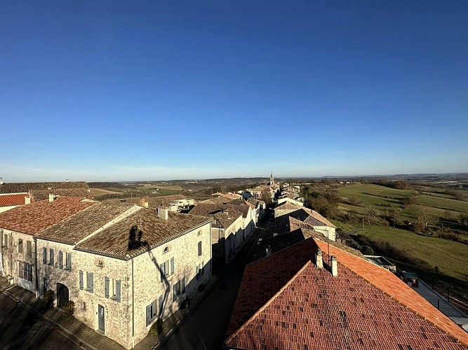 Café Cambe - vue village