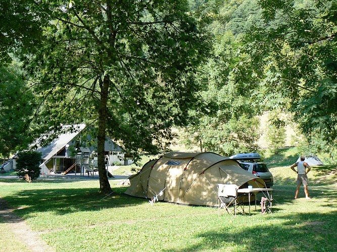 Camping du gave d'Aspe Urdos