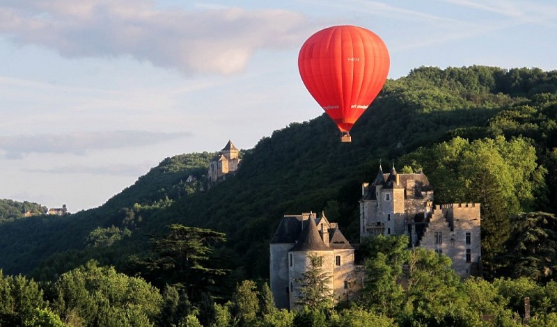 Montgolfière et Châteaux