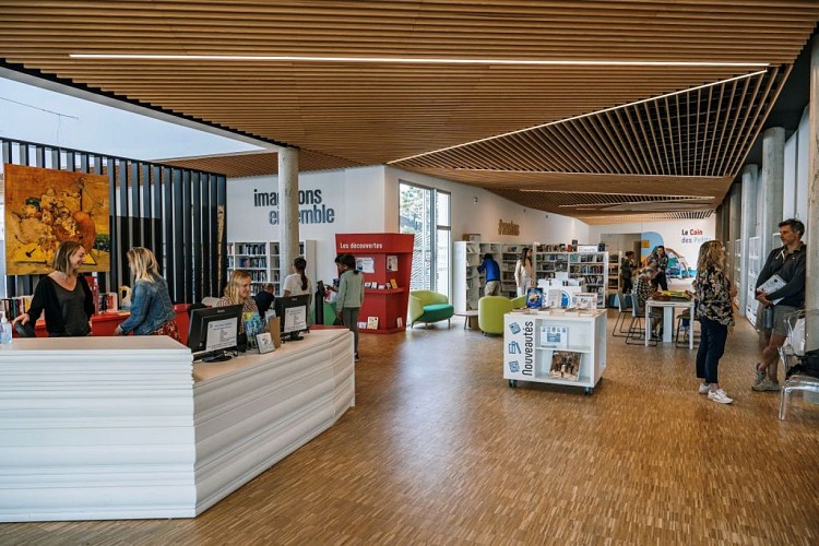 mediatheque soustons 3 @Christophe Castagné pour Ville de Soustons