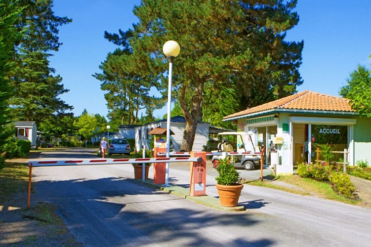 Camping Landes Azur accueil