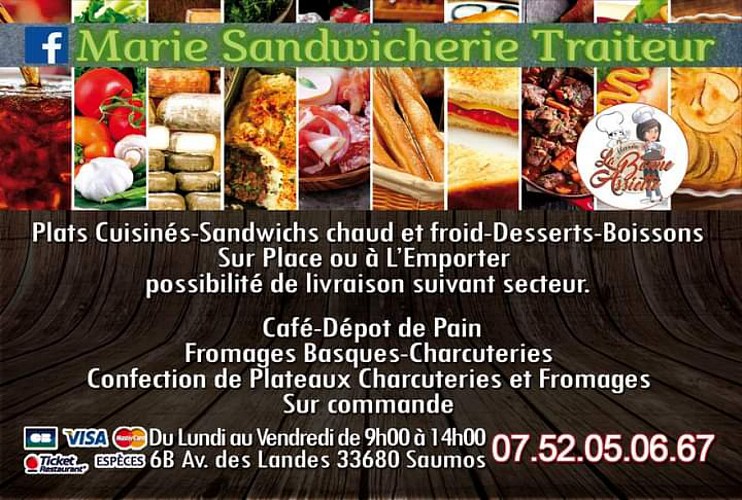 MARIE SANDWICHERIE TRAITEUR