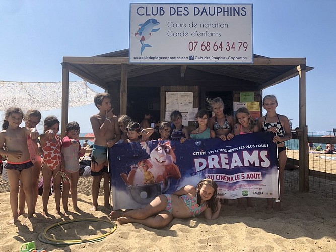 Club de plage des Dauphins Capbreton