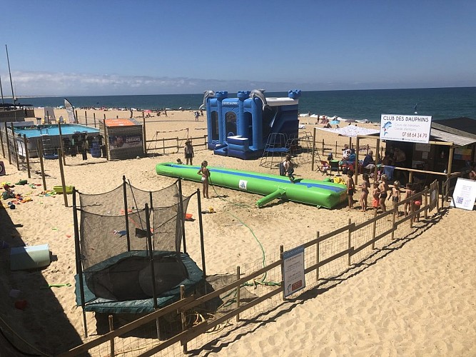 Club de plage des Dauphins Capbreton