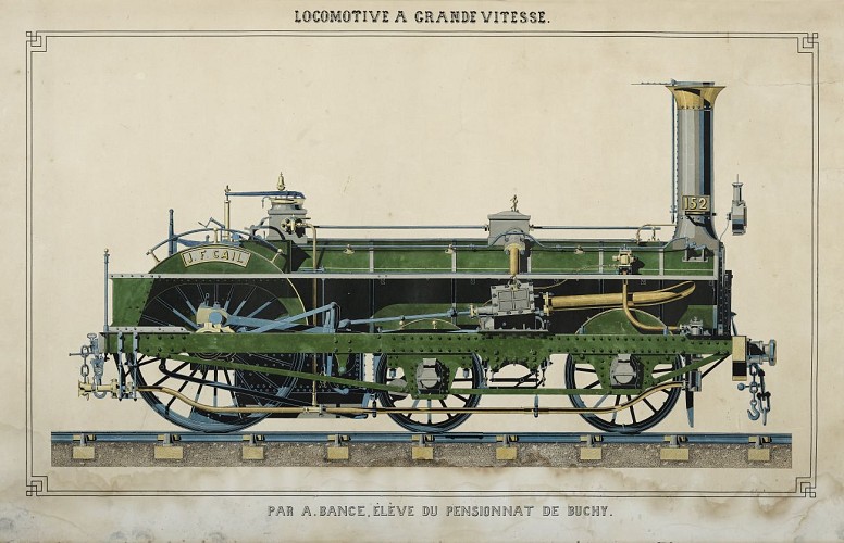 Crampton, TGV du 19ème siècle@