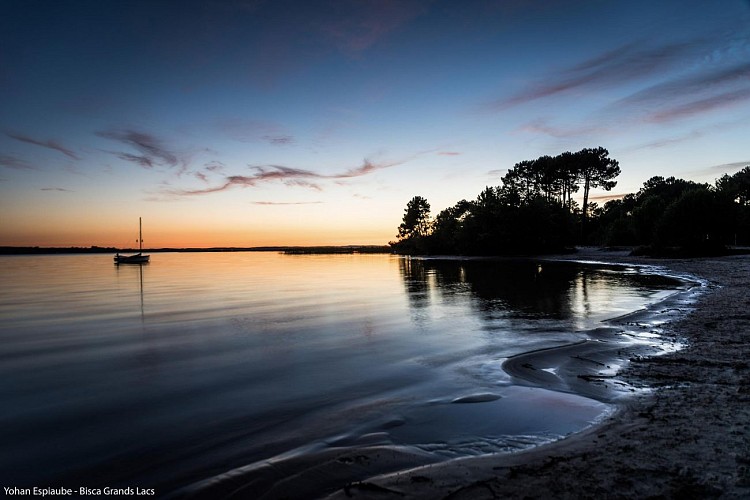 SONNIER levé soleil lac