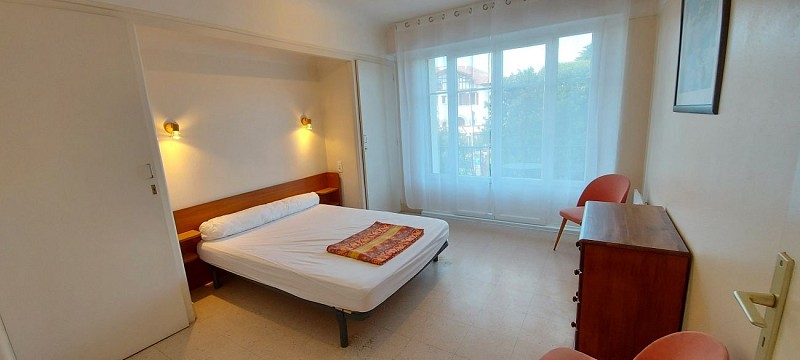 Pays Basque Hendaye Plage T4 90 m² 6 à 7 personnes locations de vacances bord de mer Marthe Oliviers plan Hendaye Tourisme chambre 3