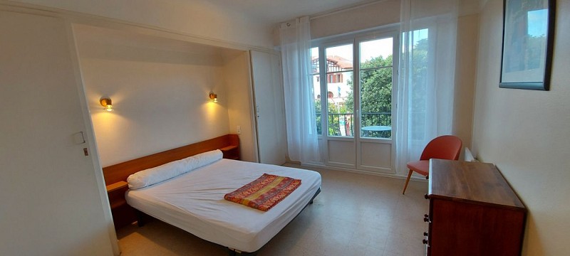 thumbnail_Pays Basque Hendaye Plage T4 appartement 6 à 7 personnes locations de vacances bord de mer Marthe Oliviers chambre 3 Hendaye Tourisme