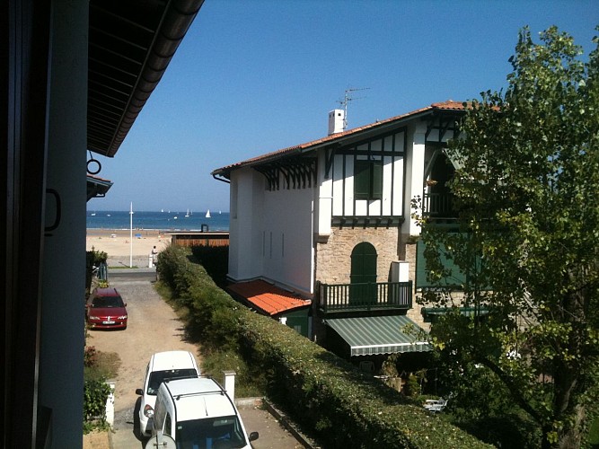 Pays Basque Hendaye Plage T3 appartement 4 à 5 personnes locations de vacances bord de mer Lidwine Goélands vue Hendaye Tourisme