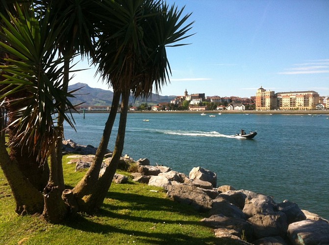 vue fontarrabie d'Hendaye Plage