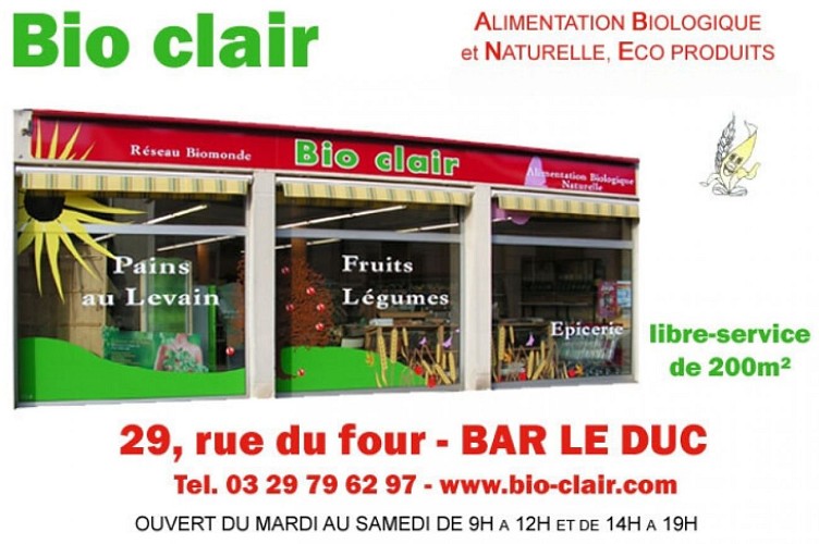Magasin Bio Clair