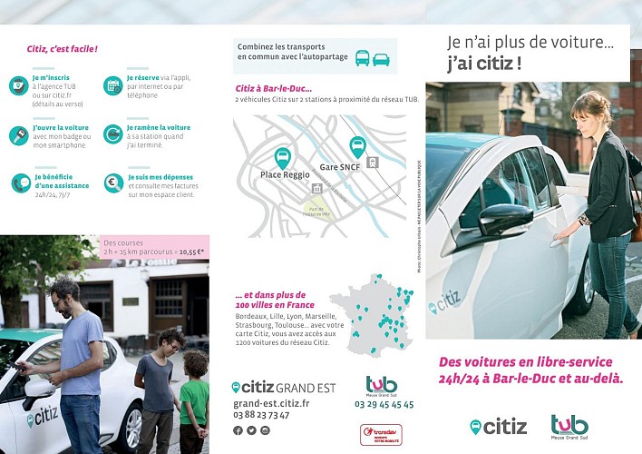 Citiz - voitures en libre-service