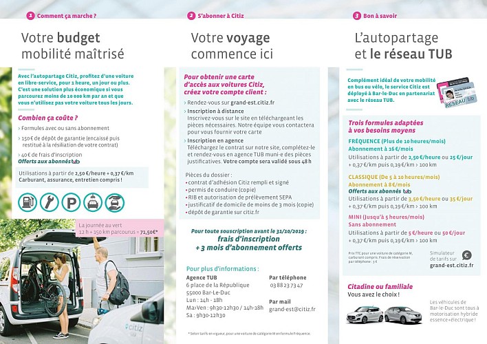 Citiz - voitures en libre-service