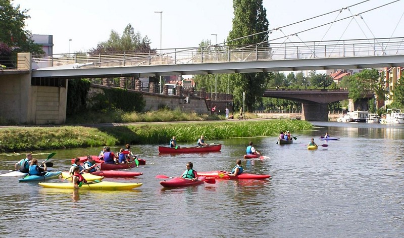 Canoë Kayak sur la Sarre - Sarreguemines