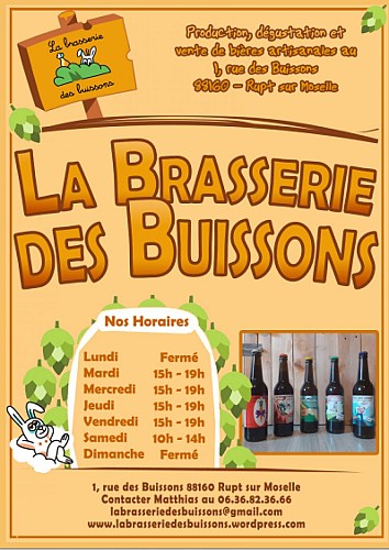 Mikrobrauerei Brasserie des Buissons