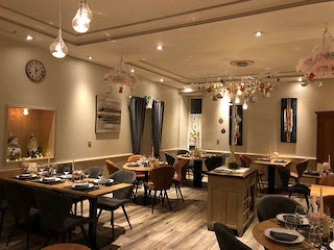 Vue intérieure du restaurant