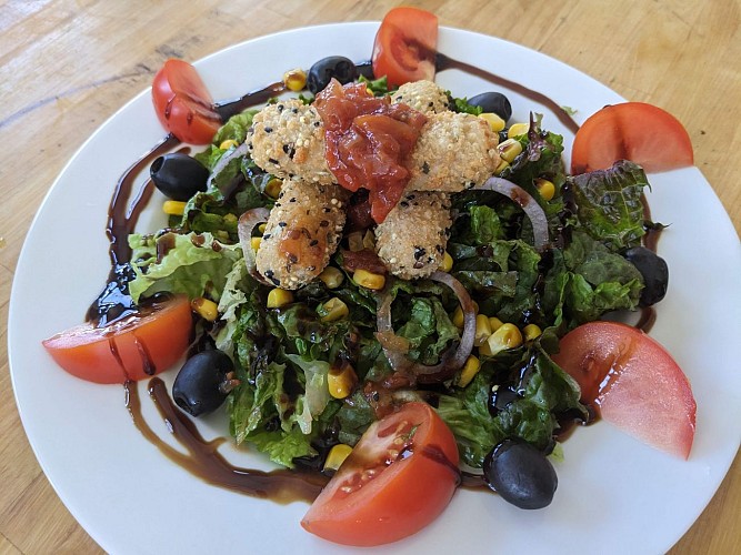 Salade Fromage Chaud