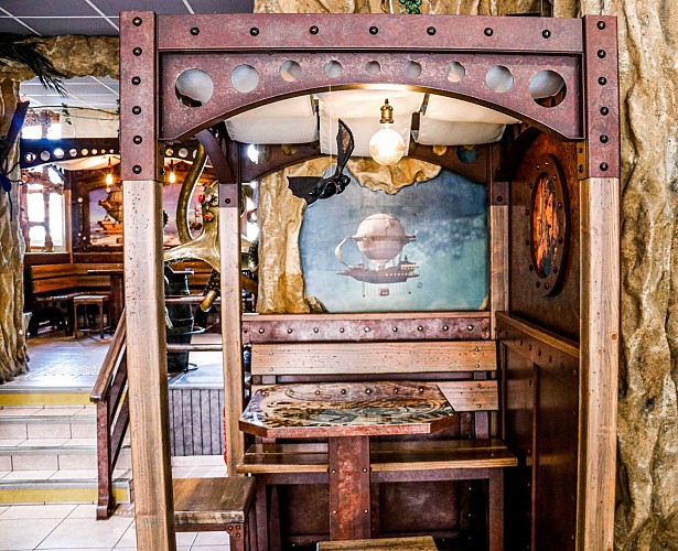 Salle et décors du Bounty de Sarreguemines