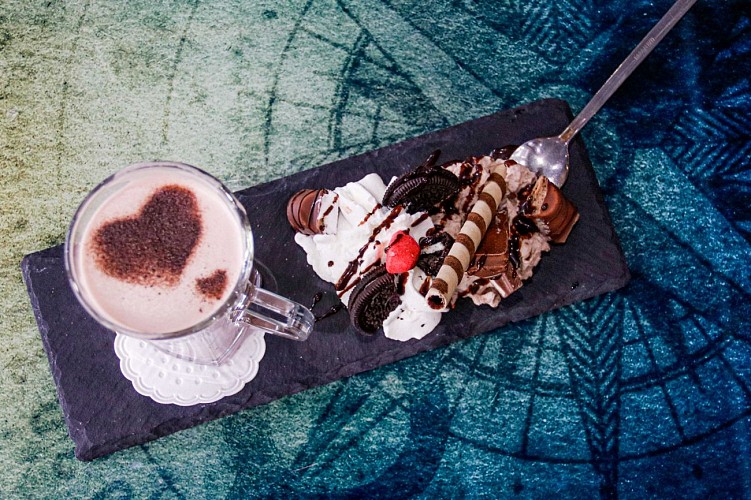 Café gourmand du Bounty de Sarreguemines