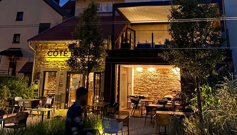 La terrasse le soir - Côté Canal Grosbliederstroff