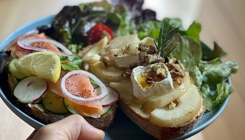 Une tartine - Côté Canal Grosbliederstroff