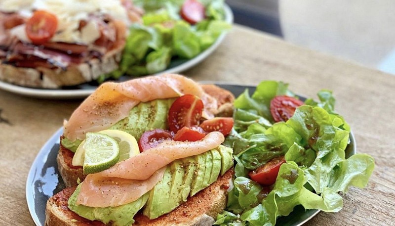 Tartine saumon - Côté Canal Grosbliederstroff