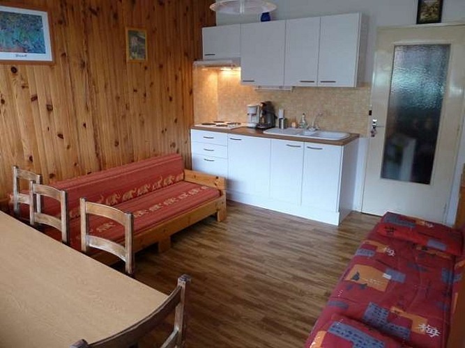 Studio 3 personnes - Le P'tit skieur - Proche La Bresse Hohneck