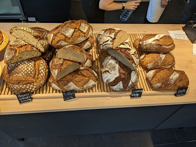 Les merveilles au levain - presentoire