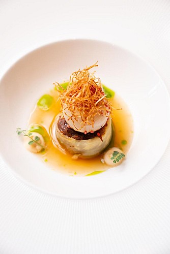 Saint-Jacques de Dieppe snackée