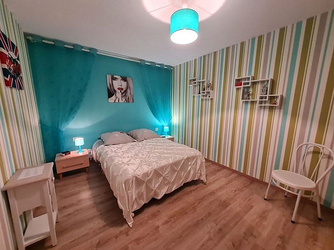 Chambre Turquoise