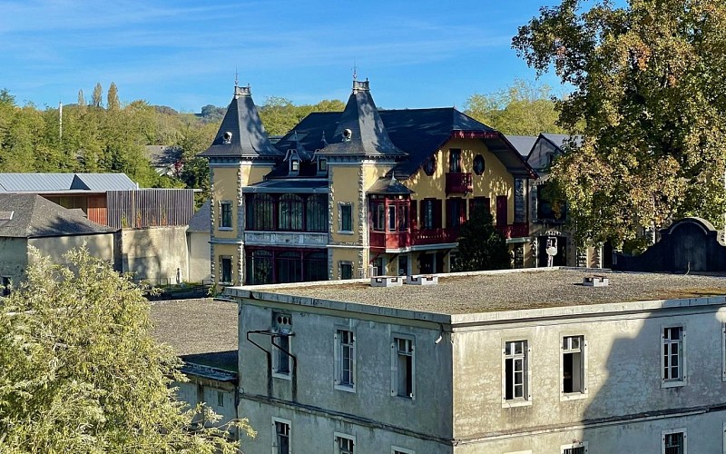 Villa Bedat - depuis pont Sainte Claire