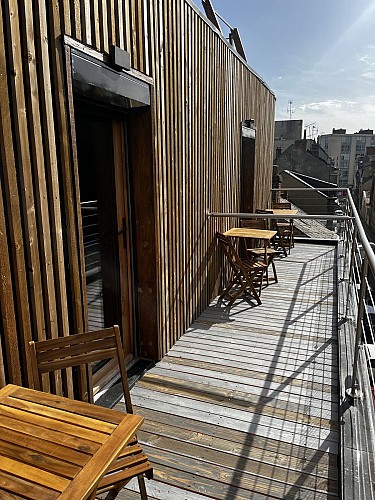 Terrasse Hotel 9Wagram Le Mans