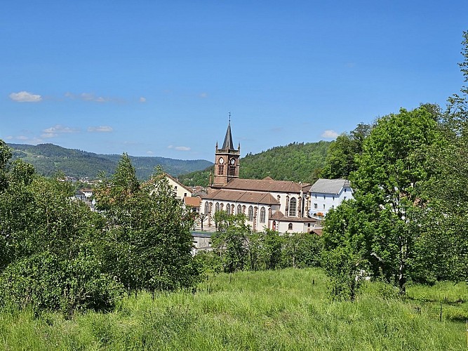 Die Kirche von Fresse-sur-Moselle