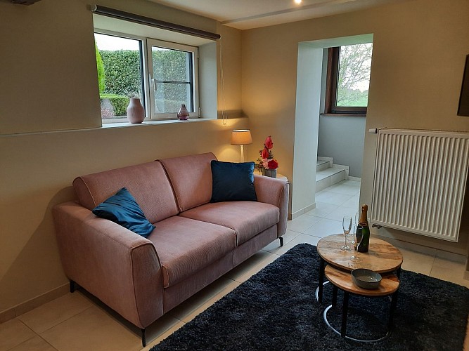 La petite Maison du Wéris salon