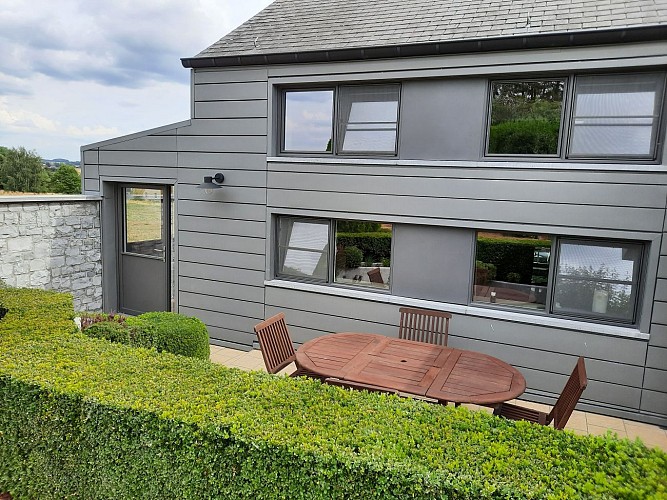 La petite Maison du Wéris terrasse