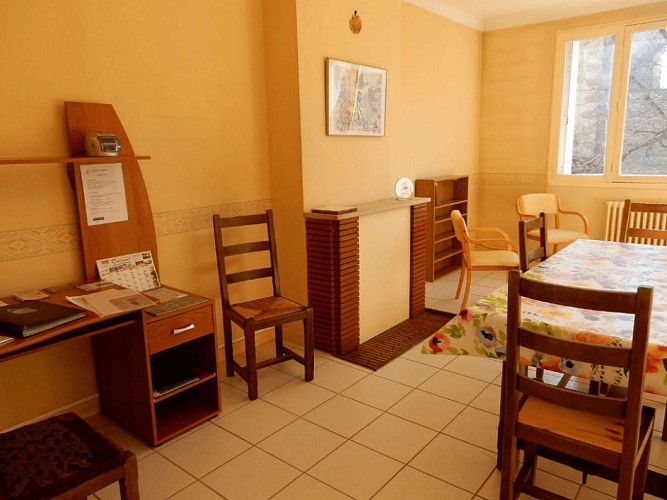 Salle de vie Halte Jacquaire Demarçay