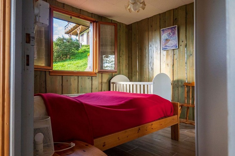 Chalet 6 personnes - Le balcon du Brabant - Terrasse avec vue sur les montagnes