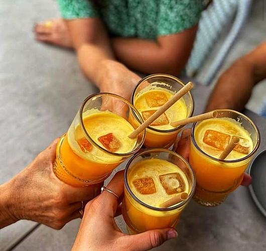 brasserie hotel de paris 3 hendaye jus de fruit pressés petit déjeuner