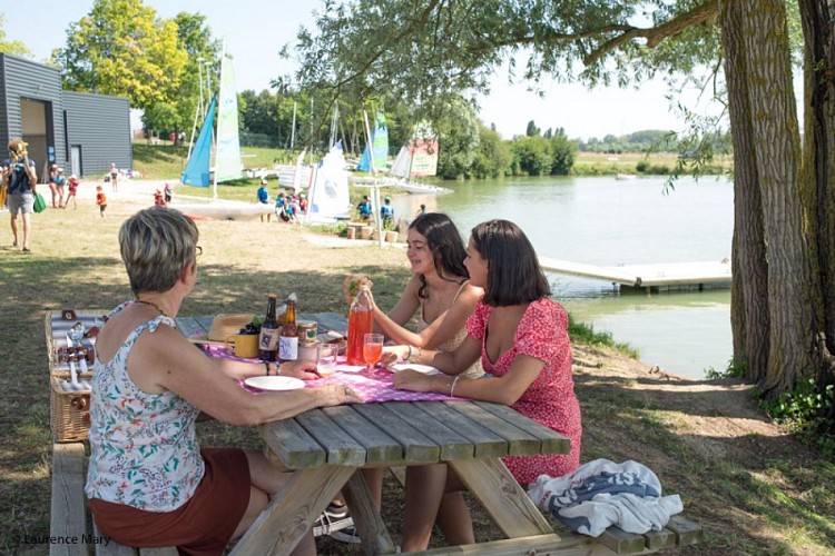Pique-nique au plan d'eau de Villiers-sur-Loir