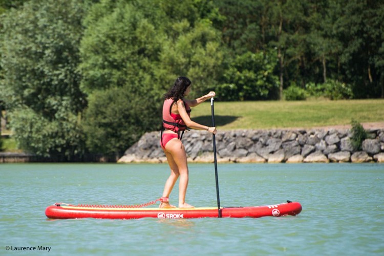 Paddle sur le plan d'eau de Villiers-sur-Loir