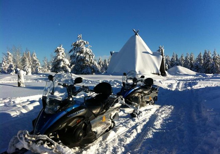 1 Hour Snowmobile Trip in Lapland's Forests - Departure from Rovaniemi