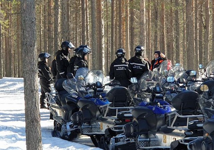 Balade en motoneige dans la forêt de Laponie (2h) - Au départ de Rovaniemi