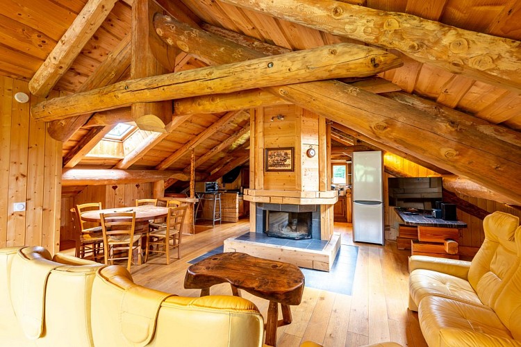 Chalet en rondins 6 personnes la Fuste du Sellier