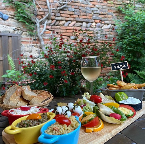 planche végétarienne