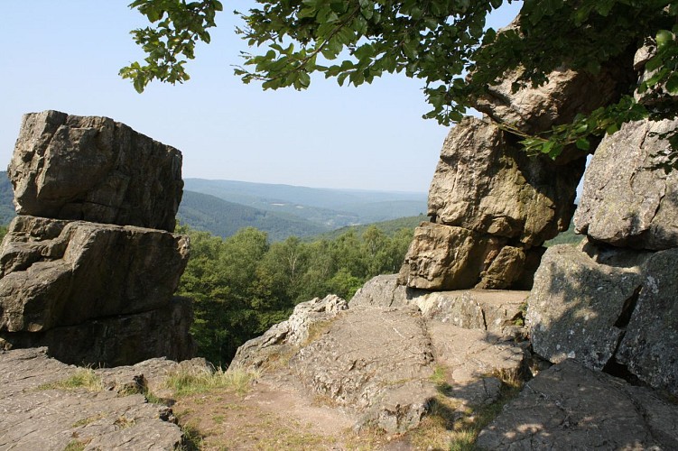 Monthermé : Roc la Tour