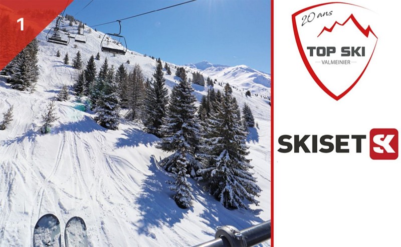 Top Ski 1 voet van de skipistes 1800