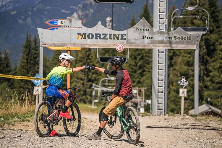 "Morzine mountainbike school by alpes attitude