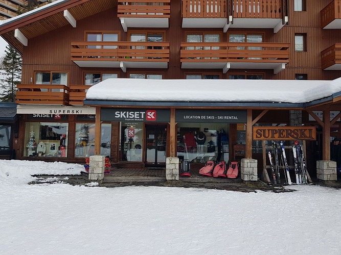 Superski - SKISET Méribel-Mottaret